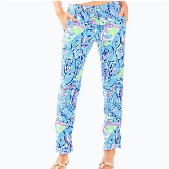 Lilly Pulitzer Pants Jumpsuits Lilly Pulitzer Aden Linen